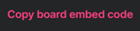 Padlet - Copy board embed code button